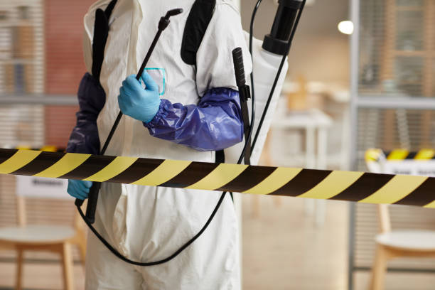 Professional Biohazard technician working in Owings Mills, MD